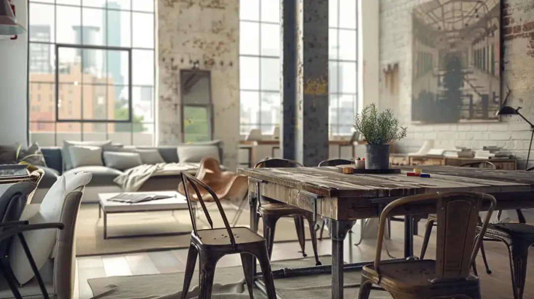 Jak stół drewniany loftowy podkreśli charakter Twojego salonu?