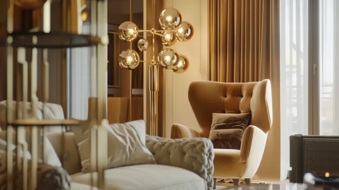 Czy lampa mosiądz to idealny wybór do Twojego salonu?