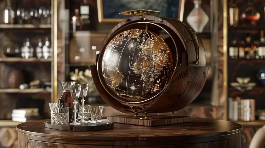 Barek w kształcie globusa: Połączenie stylu i funkcjonalności