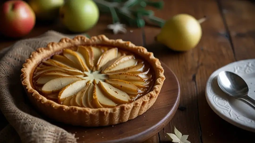 Tarta z gruszkami i serem - idealna na każdą okazję i święto