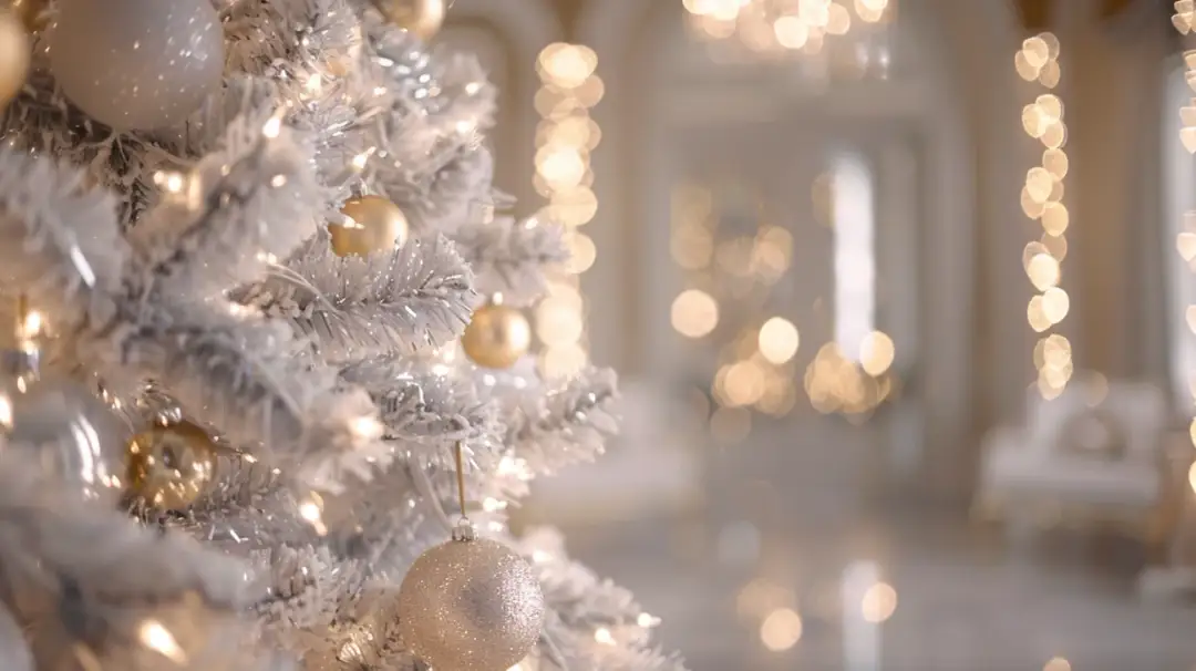 Biała choinka ubrana: Odkryj magiczną atmosferę świąt z białą choinką