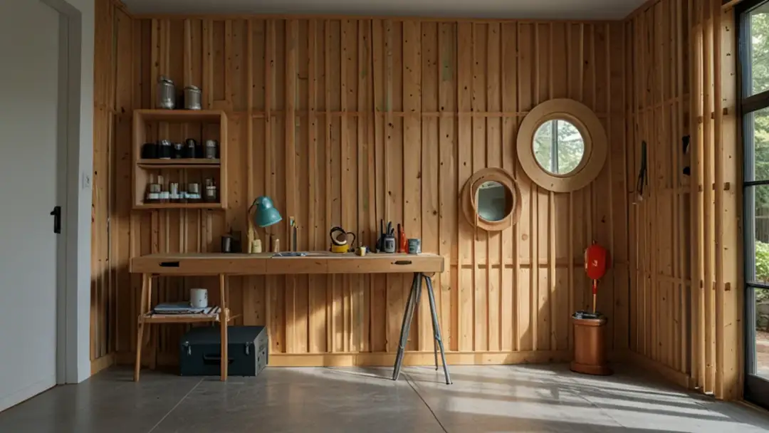 Jak zrobić ściankę działową z drewnianych listew: poradnik DIY