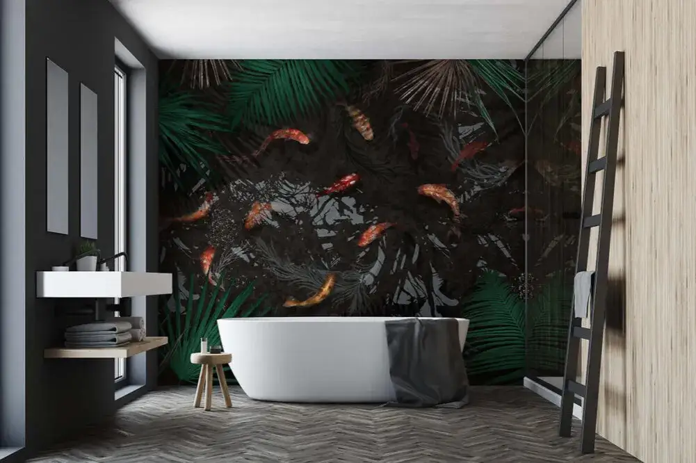 Najlepsze tapety do małej łazienki: 10 trików na optyczne powiększenie