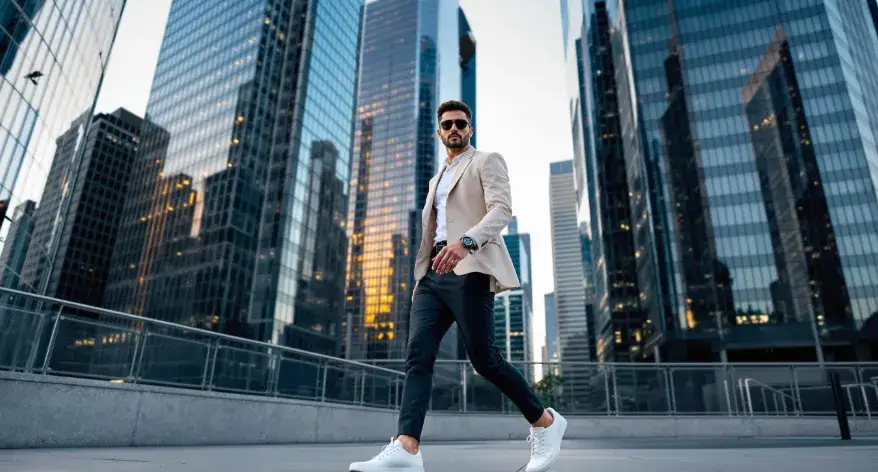 Białe sneakersy męskie – jak wybrać idealny model do stylizacji