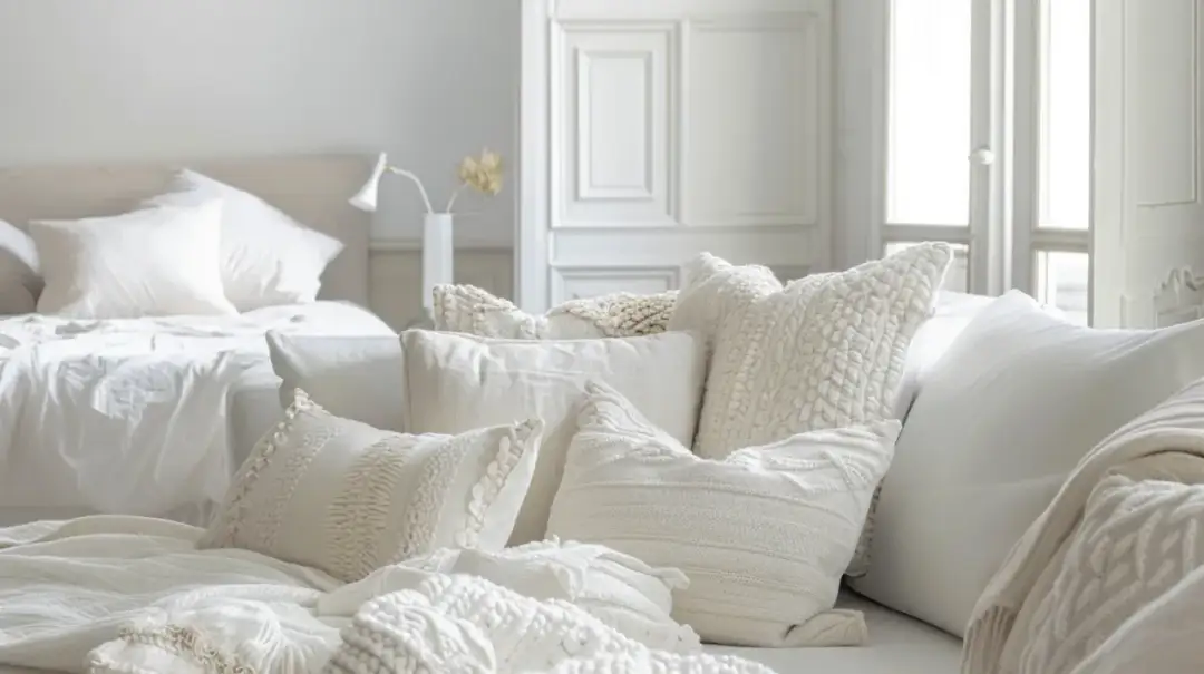 Białe poduszki ozdobne – Idealne do każdego wnętrza: jakie wybrać?