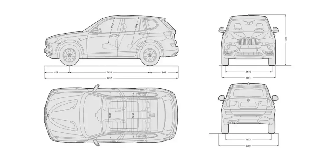 Wymiary BMW X3 – poznaj kluczowe informacje o rozmiarze SUV-a