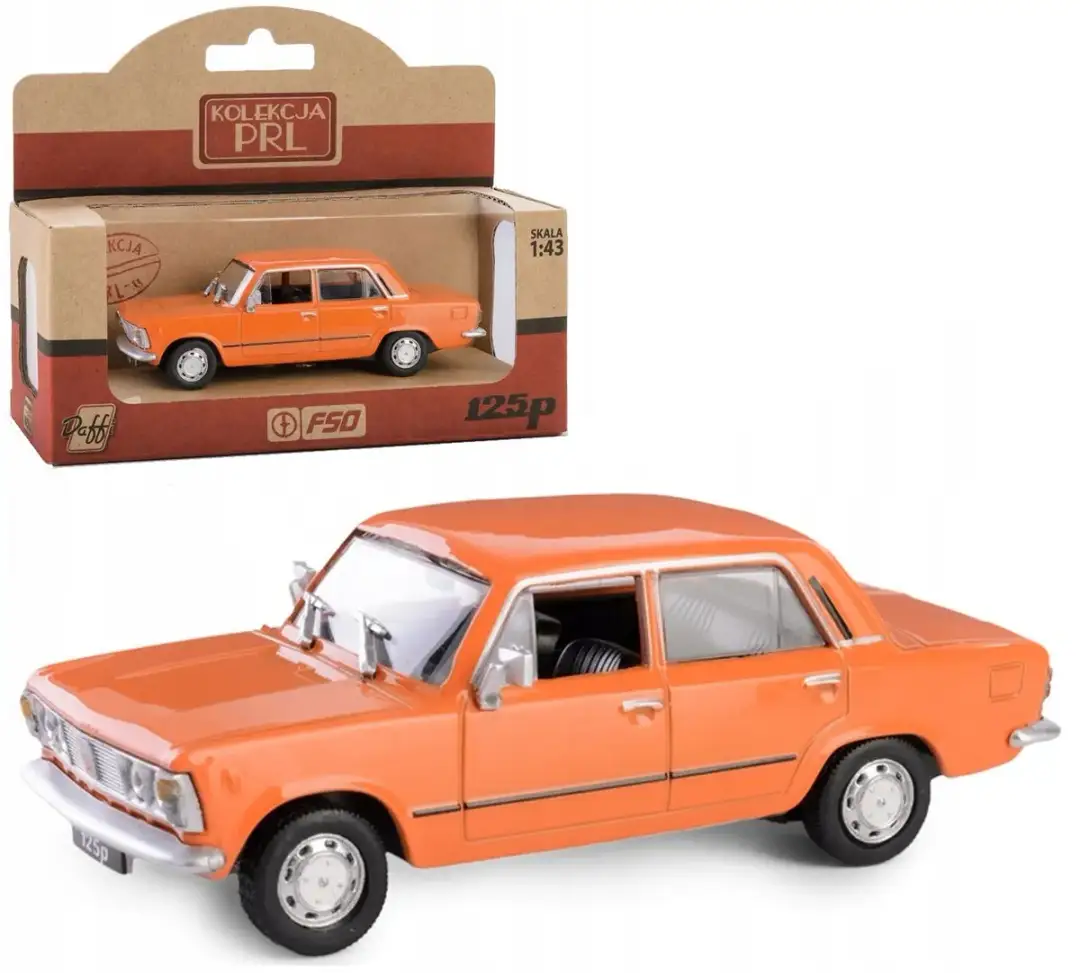 Najlepsze modele i zabawki Fiat 125p - które warto wybrać dla dziecka?