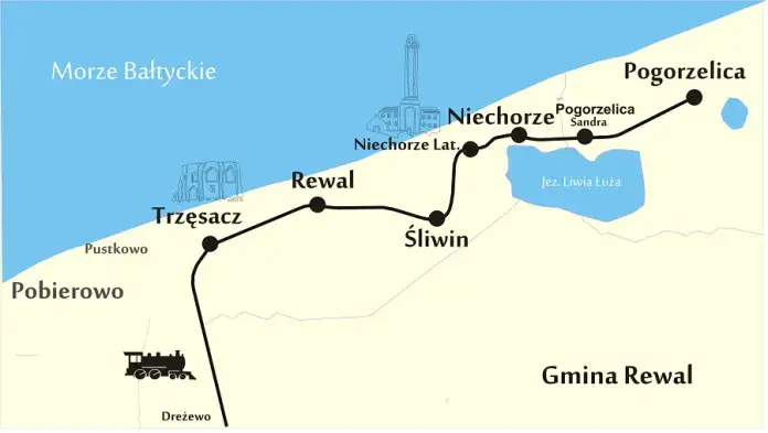 Jak dojechać do Rewala pociągiem? Szczegóły, ceny i porady na trasie