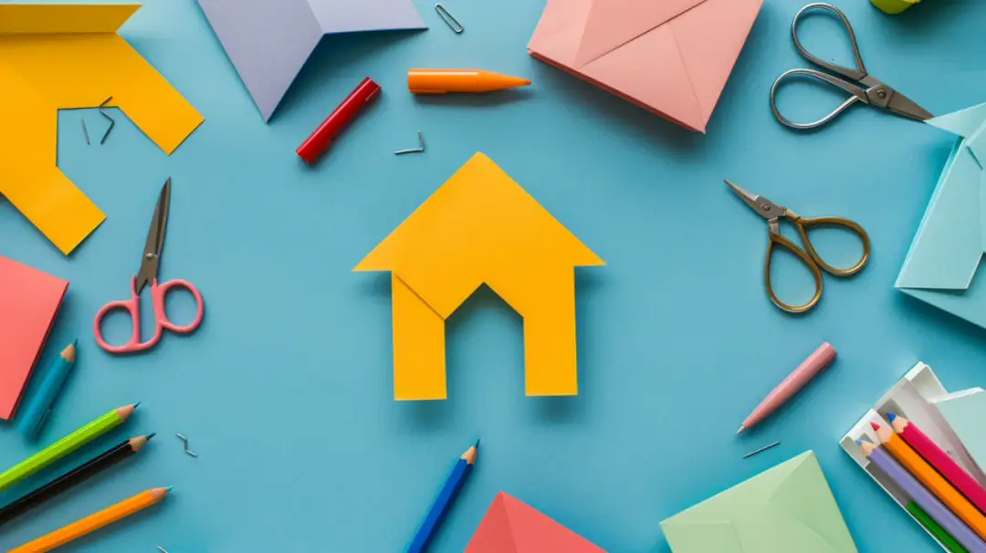 Szablon domku do druku: kreatywne zabawy dla dzieci