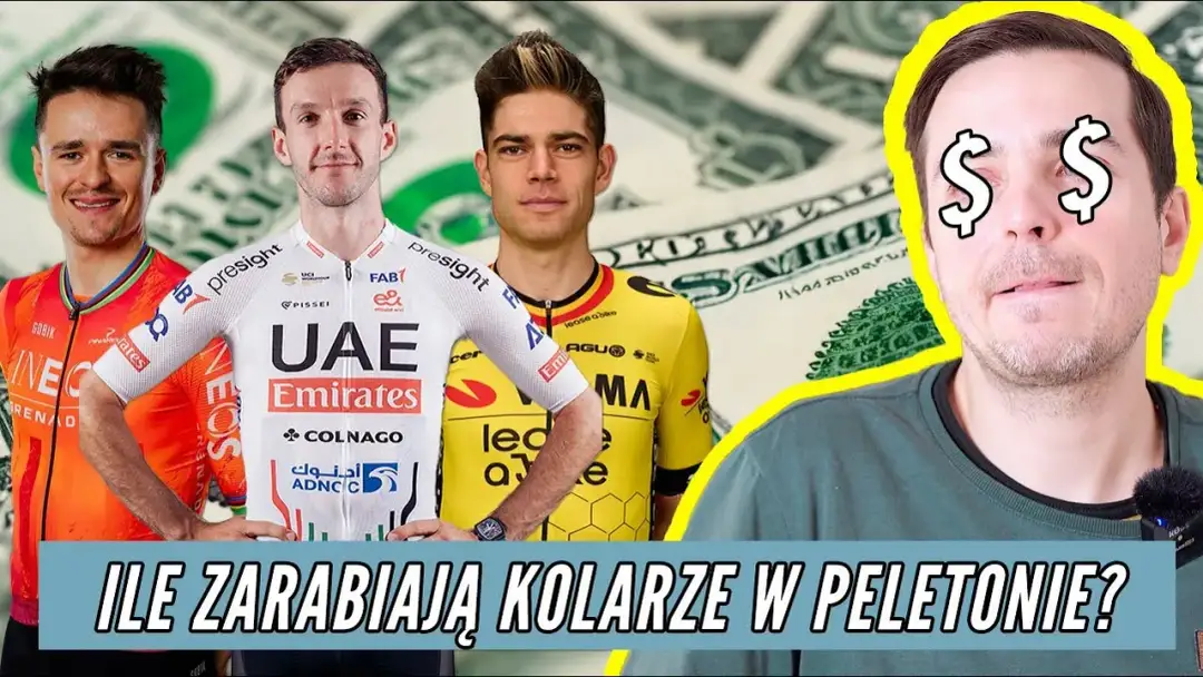 Ile zarabia kolarz? Szokujące pensje w zawodowym peletonie