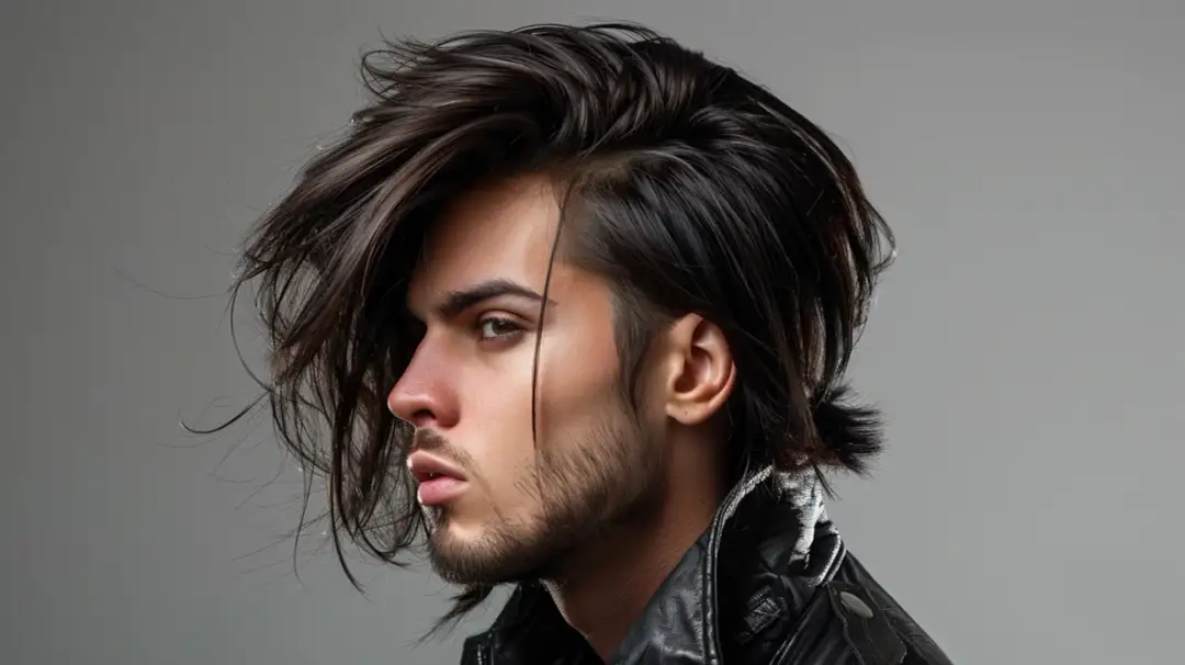 Najnowsze trendy w fryzurach męskich z długą grzywką