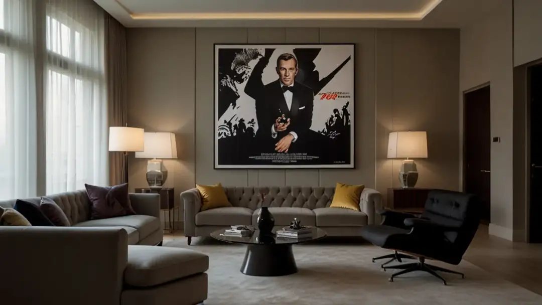 Jak dobrać plakat Jamesa Bonda, by pasował do twojego wnętrza?