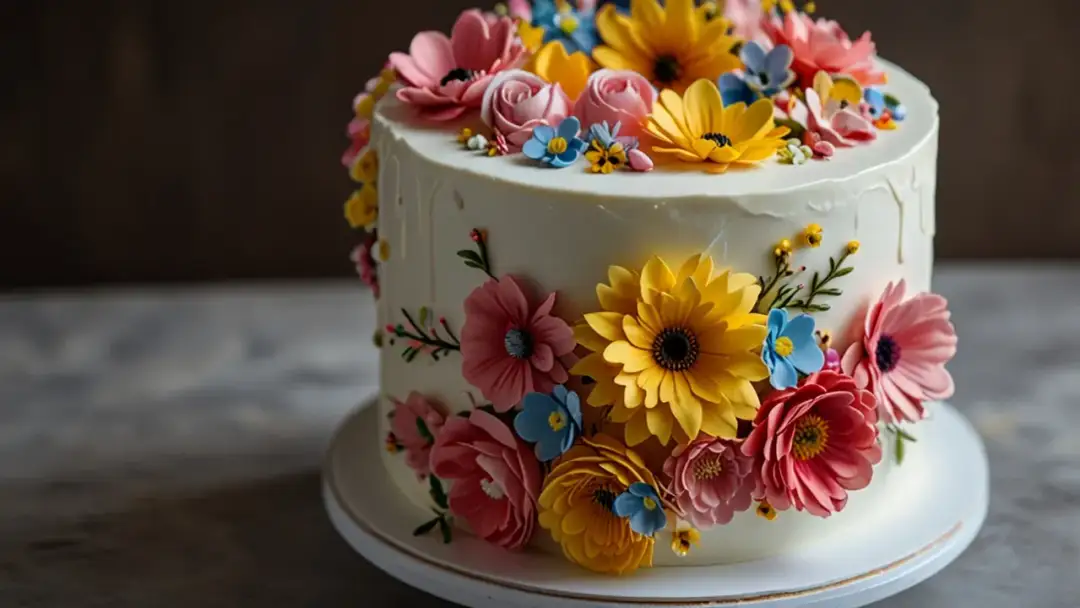 Jak zrobić wyjątkowy tort na 60 urodziny z kwiatami - porady i inspiracje