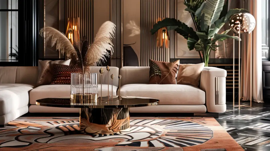 Art deco salon: Stylowe inspiracje dla Twojego salonu