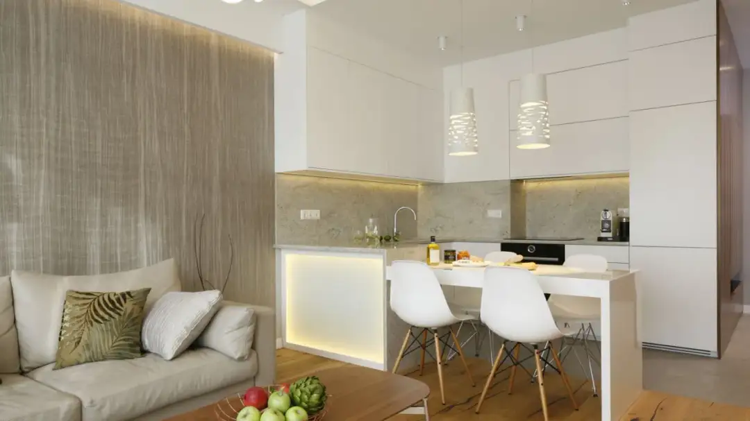 Jak przedzielić kuchnię z salonem: 7 skutecznych sposobów