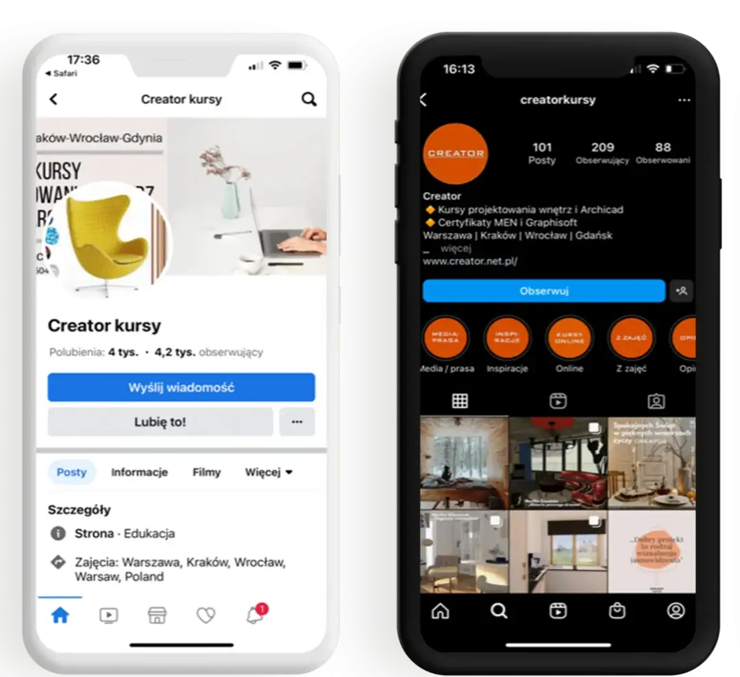 Kompletna lista kursów Creator - wszystko o szkoleniach i warunkach nauki
