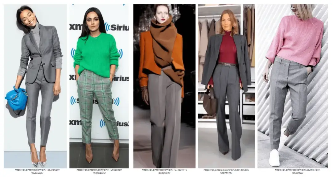 Stylizacje z szarymi szerokimi spodniami – inspiracje na każdą okazję