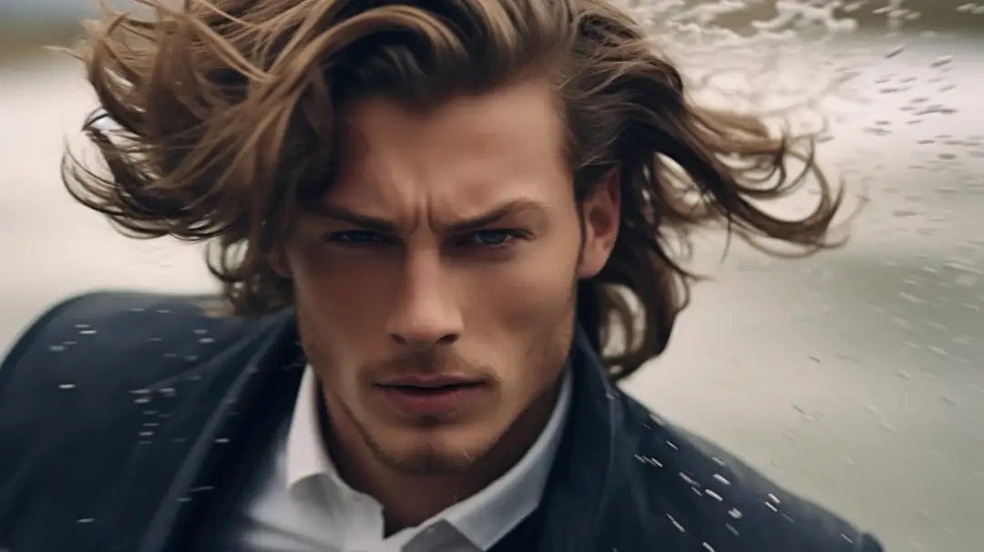 Falowane włosy męskie: Naturalny urok męskiej fryzury