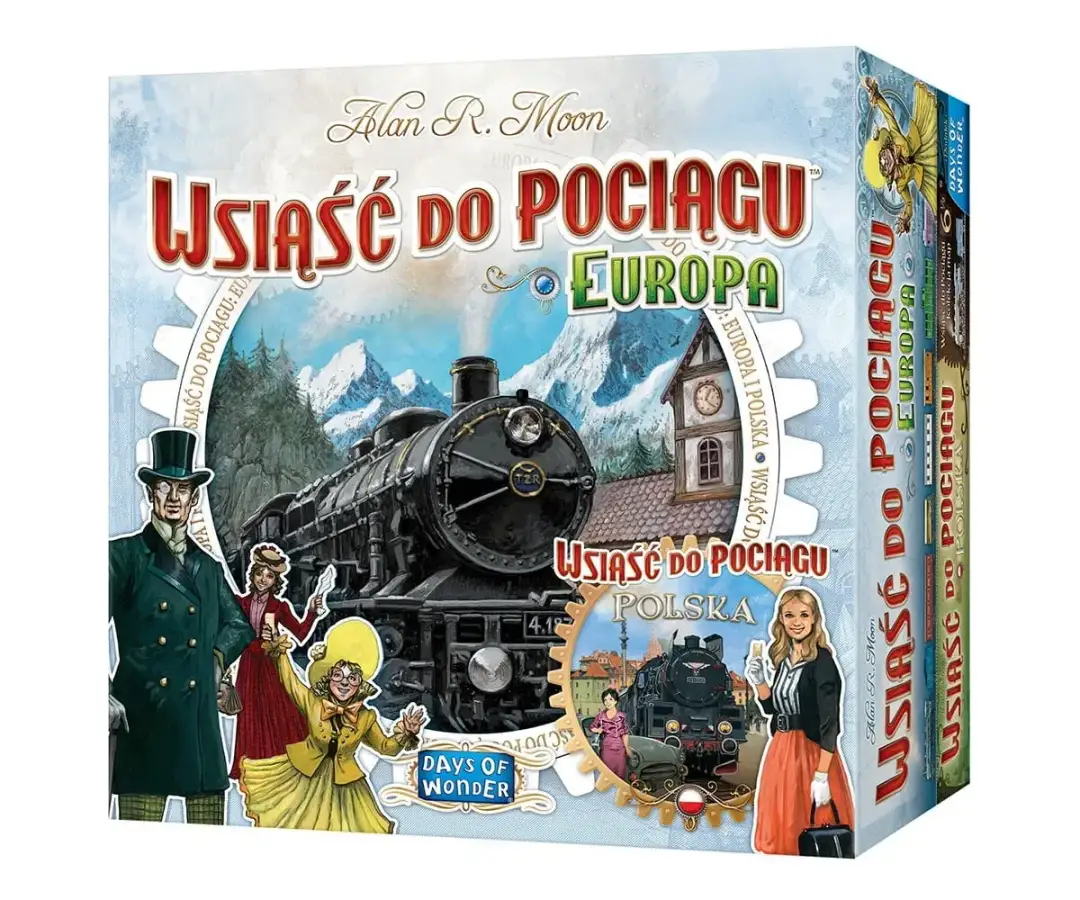 Rebel gra planszowa Wsiąść do pociągu Europa – czy rozszerzenie zmienia rozgrywkę?