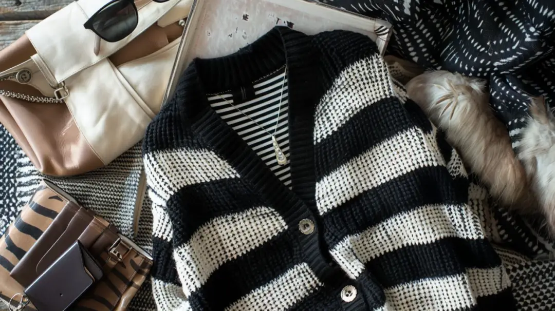 Czy kardigan czarno biały jest niezbędnym elementem garderoby?