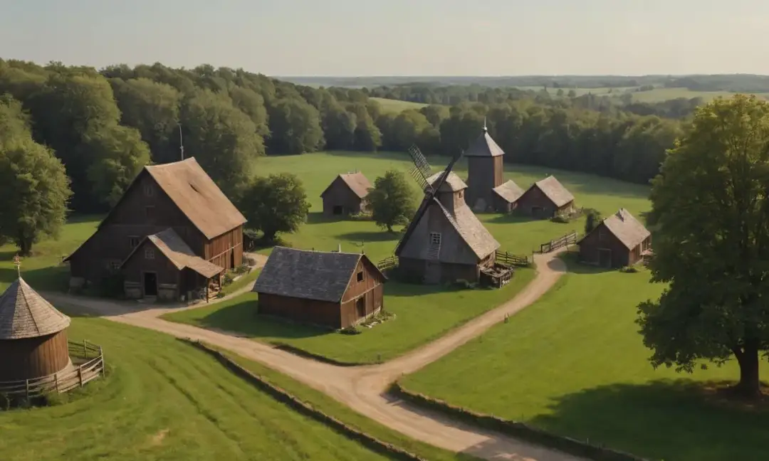 Jak wyglądała wieś w średniowieczu? Odkryj jej tajemnice i życie mieszkańców