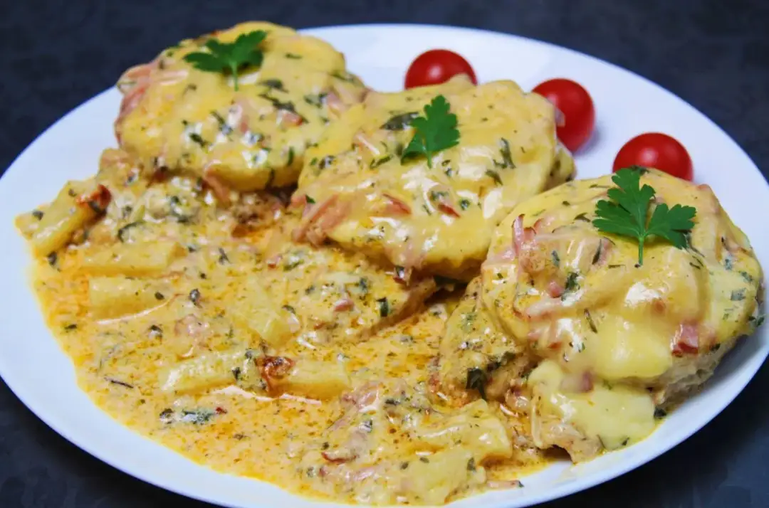 Pyszny przepis na filet drobiowy po hawajsku z ananasem i serem