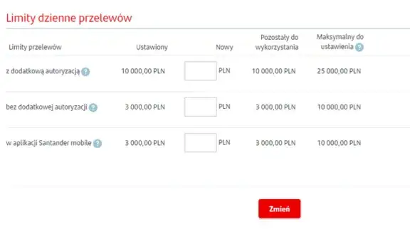 Jak zmienić limity w aplikacji Santander - proste kroki bez problemów
