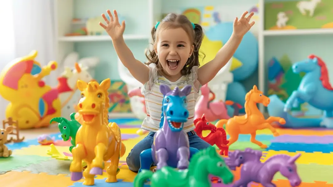 Zabawkowe konie dla dzieci - najlepsze modele dla małych jeźdźców