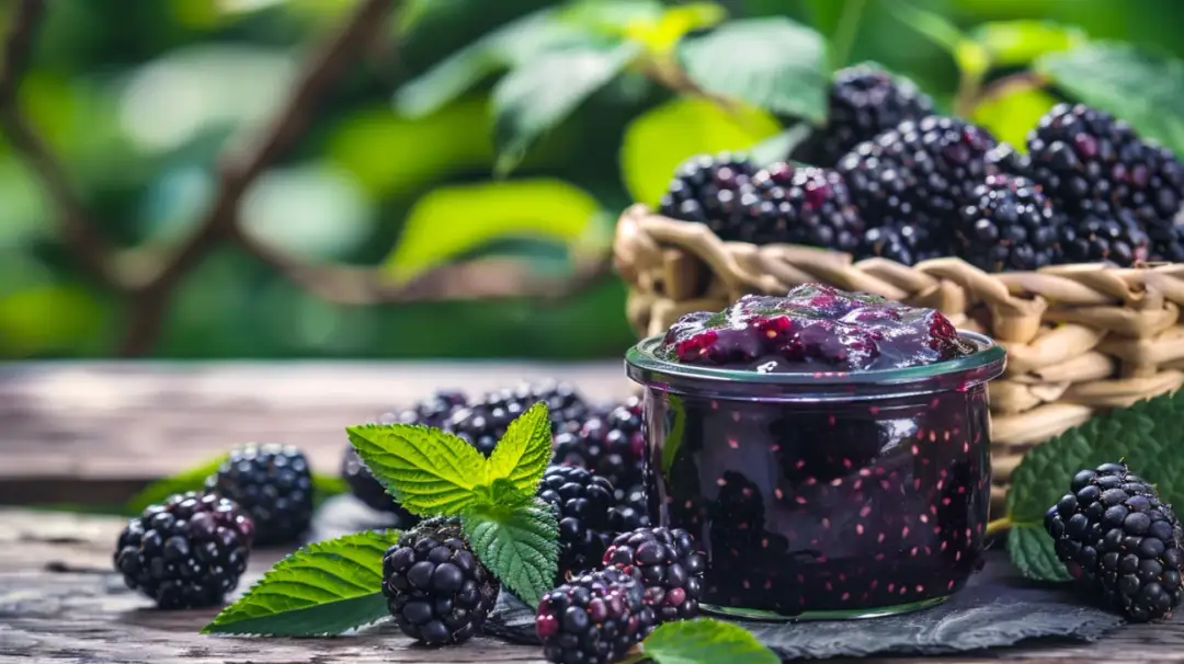 Tradycyjny dżem z jeżyn: spróbuj prawdziwego smaku natury