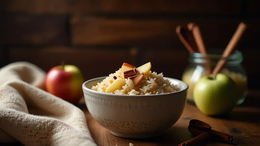 Ryż z jabłkiem dla niemowlaka: Zdrowy przepis na pożywny posiłek