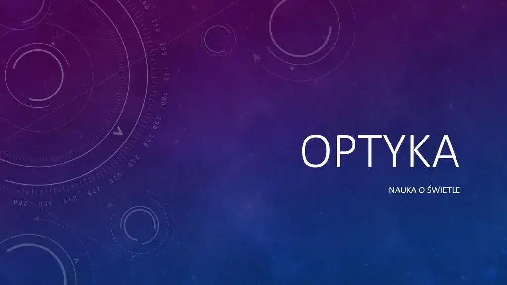 Nauka o świetle: Fascynujące fakty krzyżówkowe