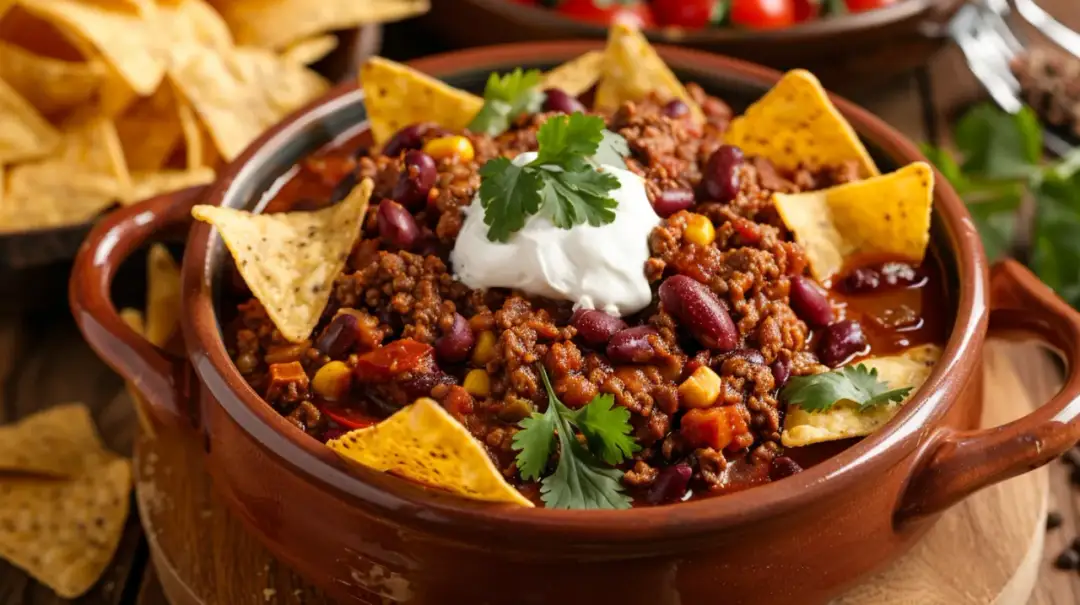 Chili con carne z nachosami: Niezwykły i najlepszy przepis na te danie