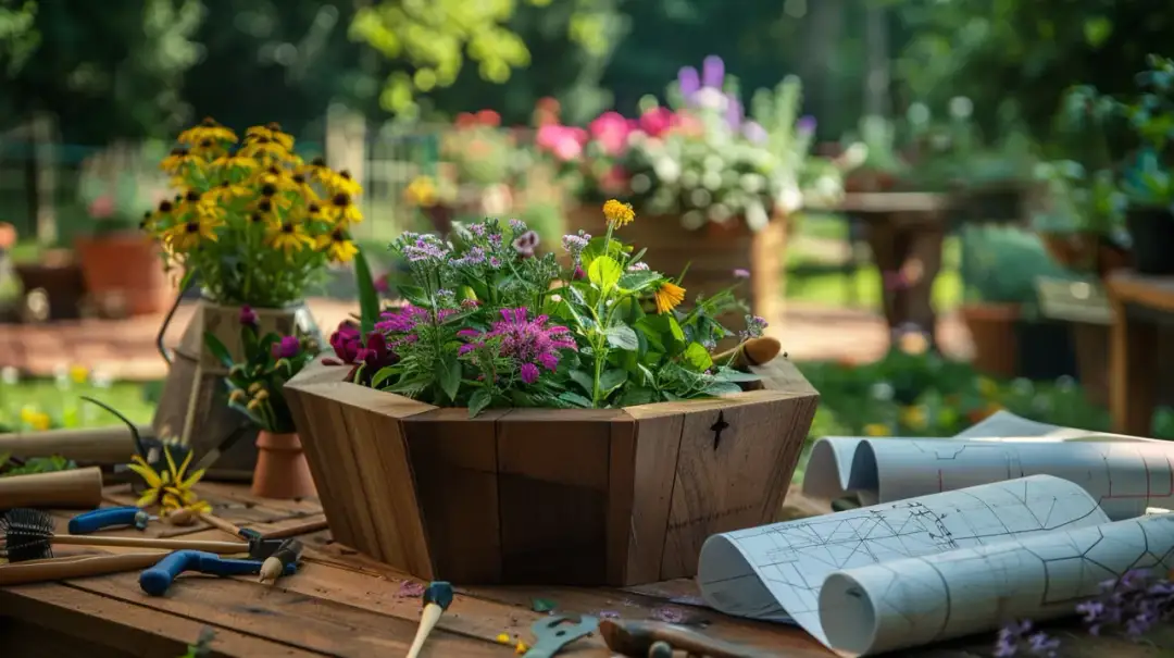 Donica sześciokątna projekt – Jak zaprojektować idealną donicę sześciokątną 