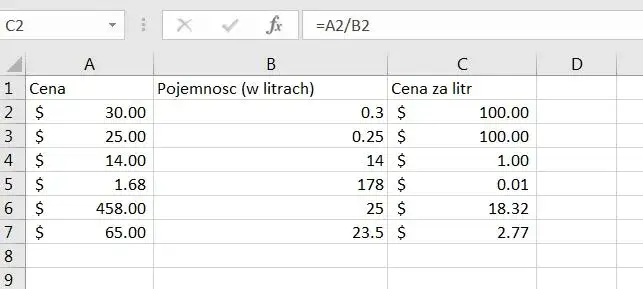 Jak szybko obliczyć cenę za kg w excelu - proste kroki i wskazówki