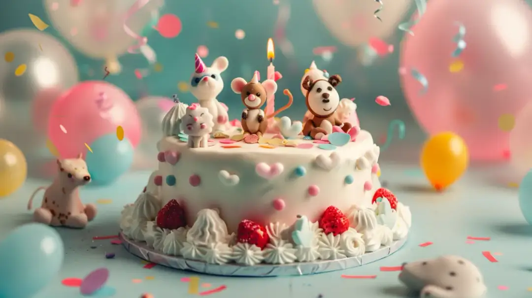 Figurki na tort roczek: Top 5 słodkich ozdób na 1 urodziny