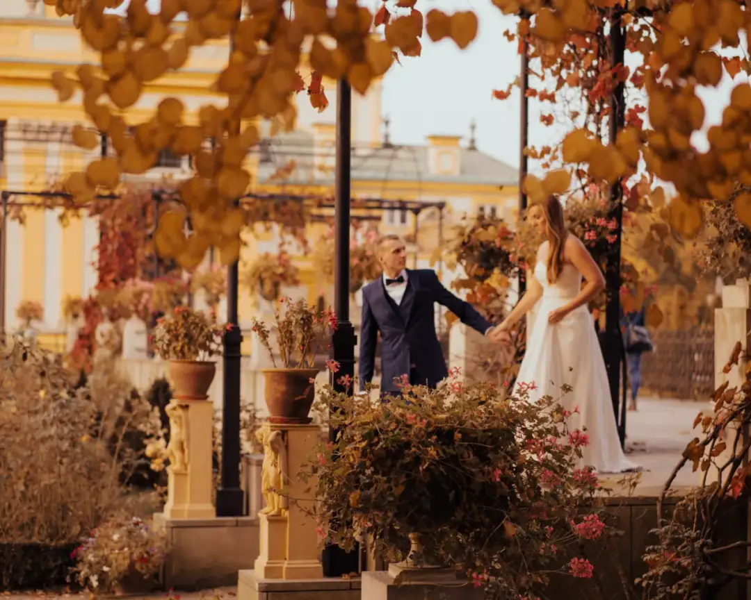 Pałac w Wilanowie sesja ślubna – idealne miejsce na wyjątkowe zdjęcia