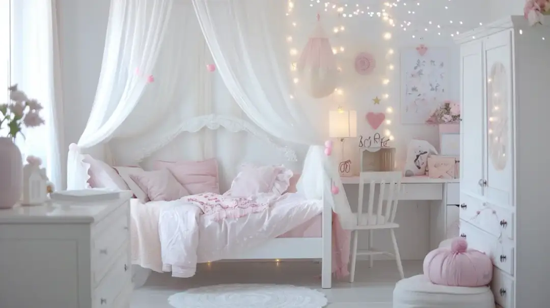 Białe meble do pokoju dziewczynki – Urocze aranżacje, które zachwycą 