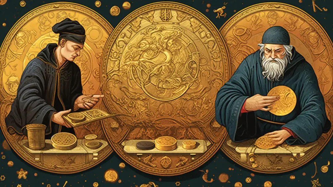 3 denary tarot - sprawdź znaczenie 3 monet tarot