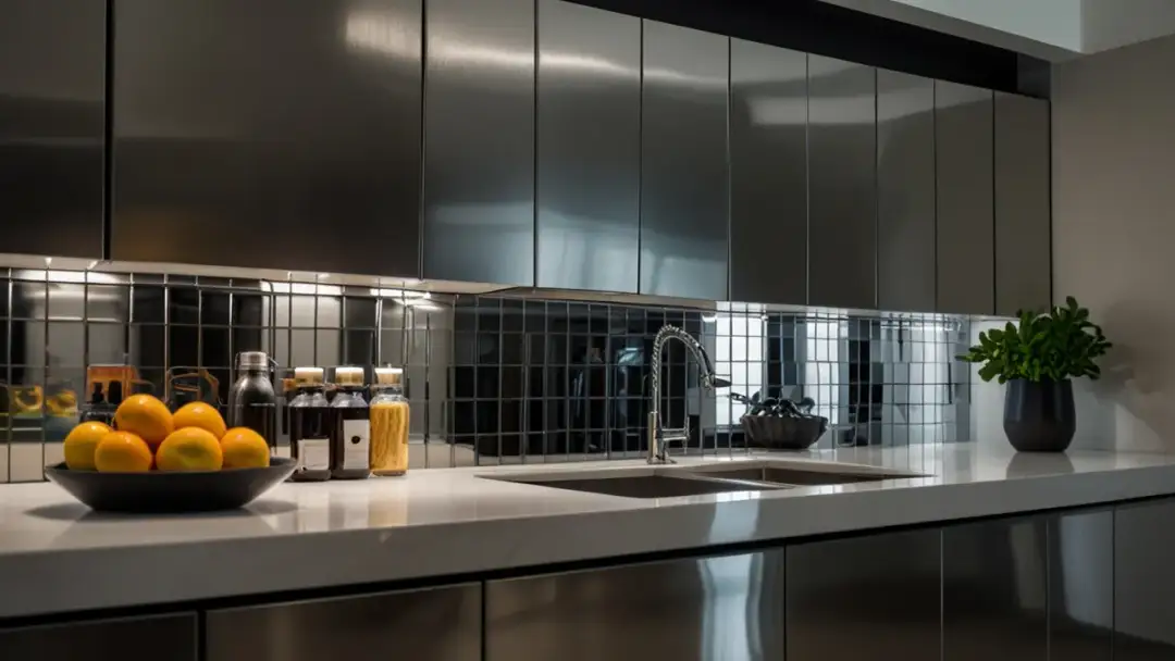 Płytki lustrzane: jakie wybrać do kuchni, styl i zalety stosowania?