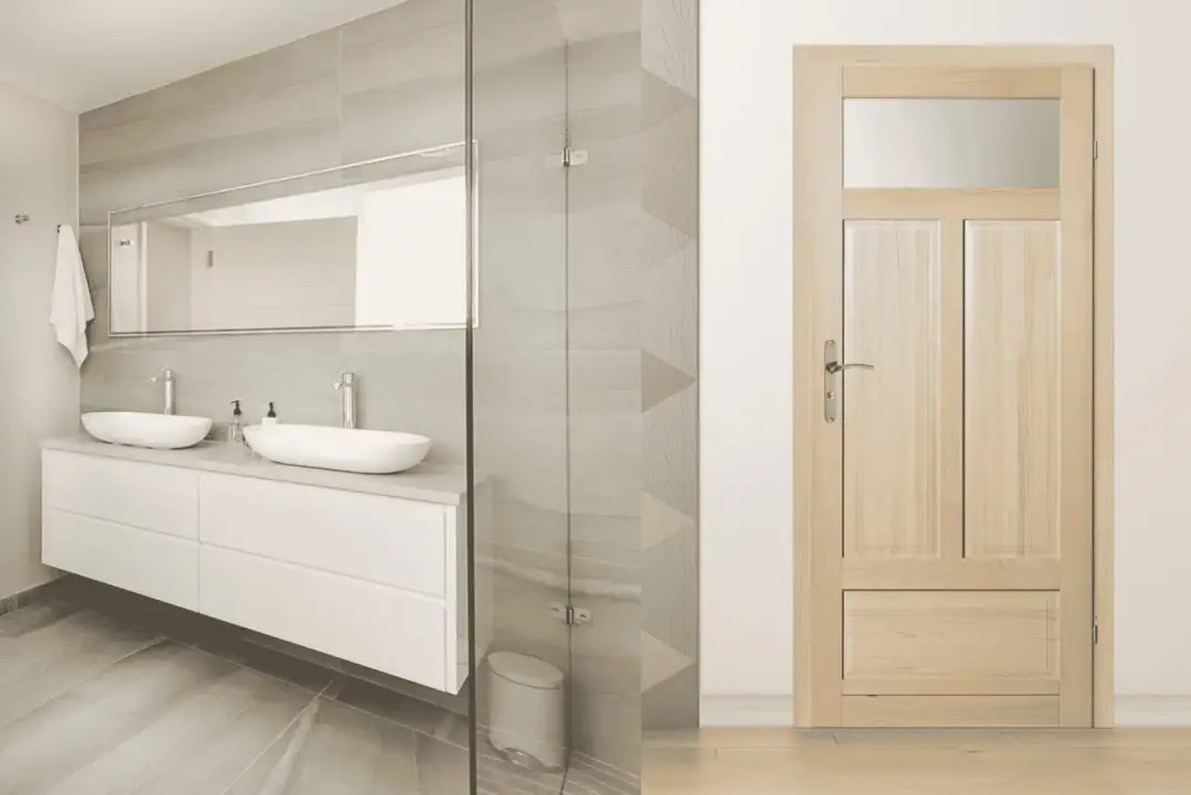 Drzwi do łazienki 70 czy 80 cm – które lepiej wybrać dla wygody?