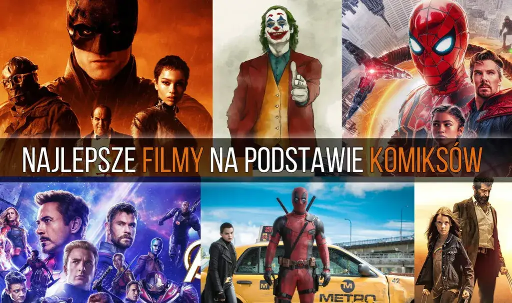 Najlepsze adaptacje komiksów w historii, które zaskakują i inspirują