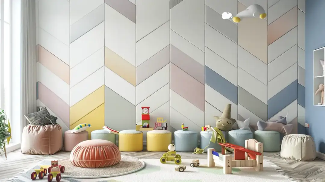 Dlaczego panel tapicerowany jodełka jest najlepszym wyborem dla dzieci?