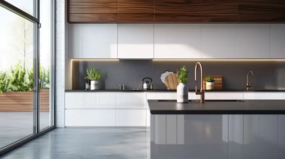 Meble kuchenne z połyskiem – Czy białe meble są najlepszym wyborem?