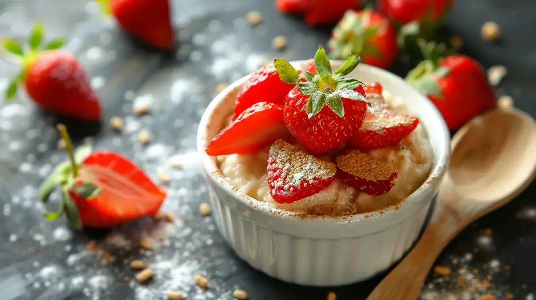 Kasza manna z truskawkami: Słodki pomysł na syte i proste śniadanie