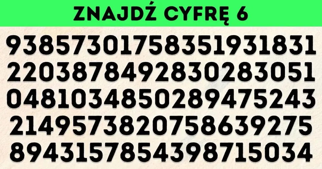 Jasna strona jak dobry jest twój wzrok - sprawdź swoją ostrość wzroku