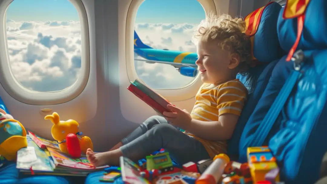 Czym zająć dziecko w samolocie? Najlepsze pomysły na zabawę