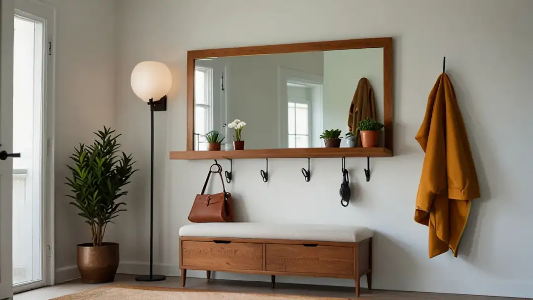 Przedpokój: Jak funkcjonalnie zaaranżować ściany i przestrzeń