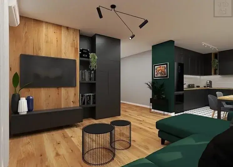 Jakie dodatki do czarnych mebli w salonie ożywią Twoje wnętrze?