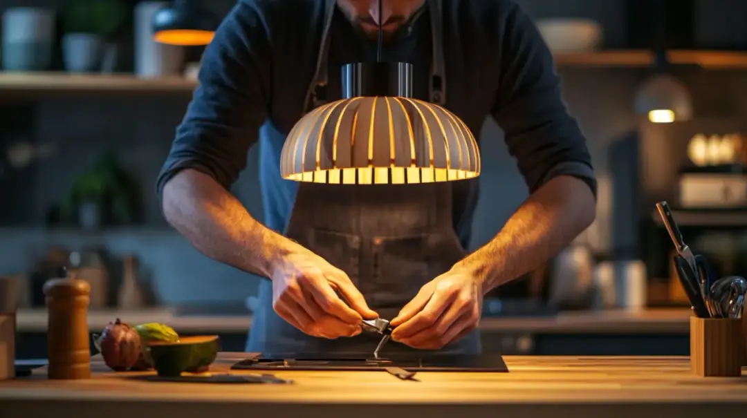 Jak podłączyć lampę nad wyspę w kuchni - szczegółowy przewodnik krok po kroku