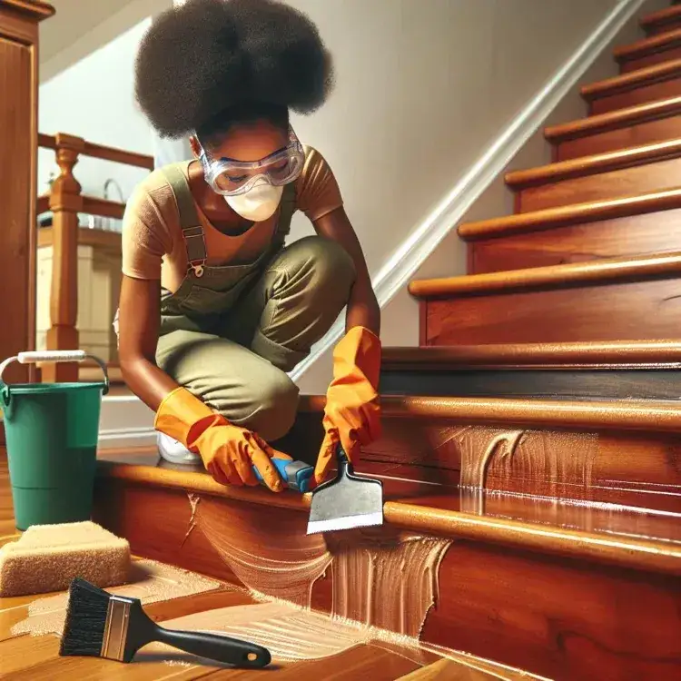 Jak bezpiecznie usunąć lakier z drewnianych schodów bez zniszczenia powierzchni